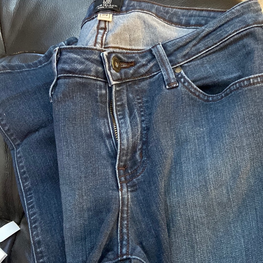 Just black skinny denim